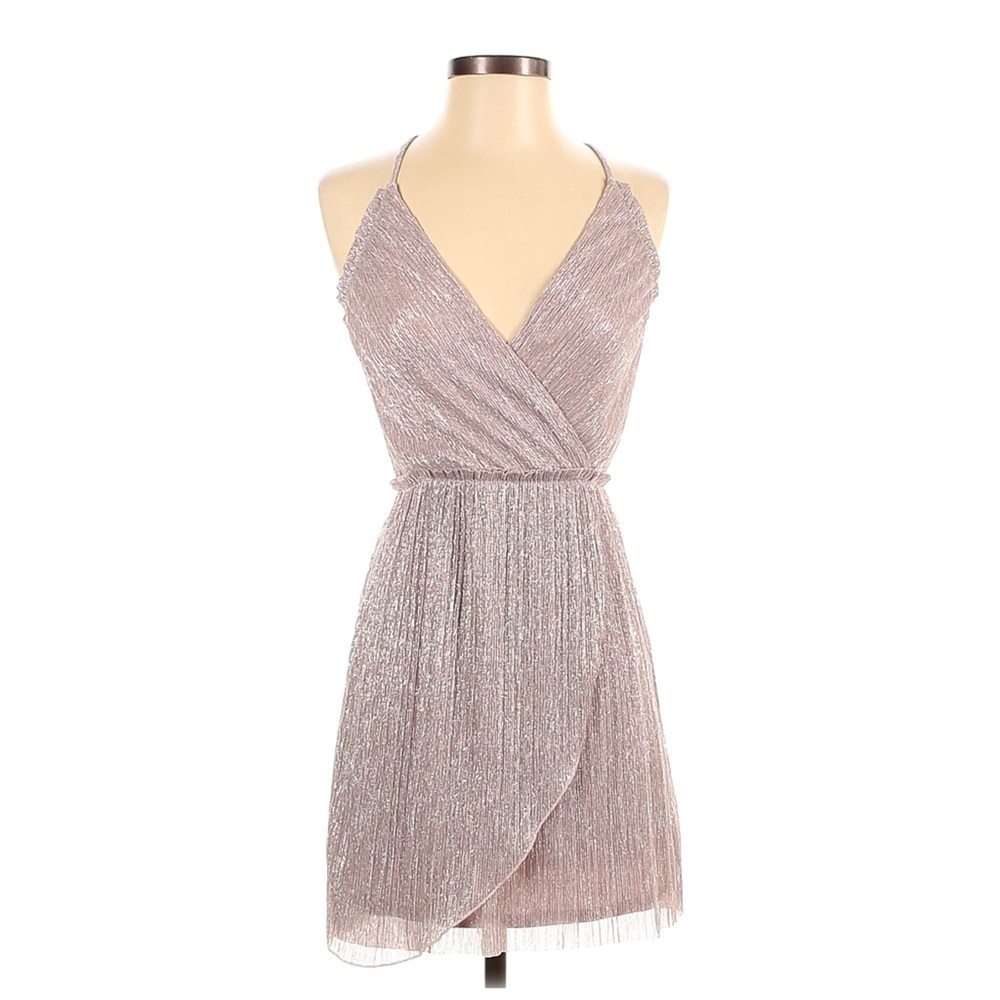 Express Champagne Pink Dress Size M